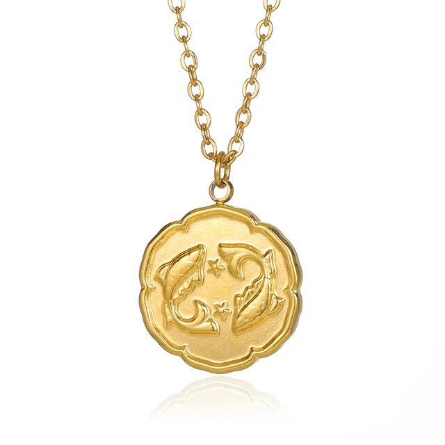 Fabio | Gold Star Pendant Necklace
