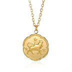 Fabio | Gold Star Pendant Necklace