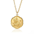 Fabio | Gold Star Pendant Necklace