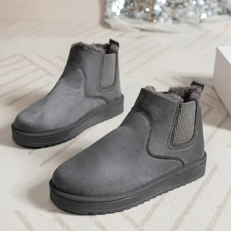 Women's Insulated Winter Boots with Non-Slip Sole