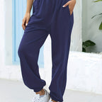 Femke | Classic High-Waisted Elastic Joggers