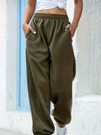 Femke | Classic High-Waisted Elastic Joggers