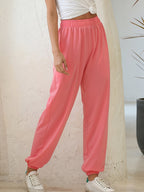 Femke | Classic High-Waisted Elastic Joggers