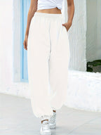 Femke | Classic High-Waisted Elastic Joggers
