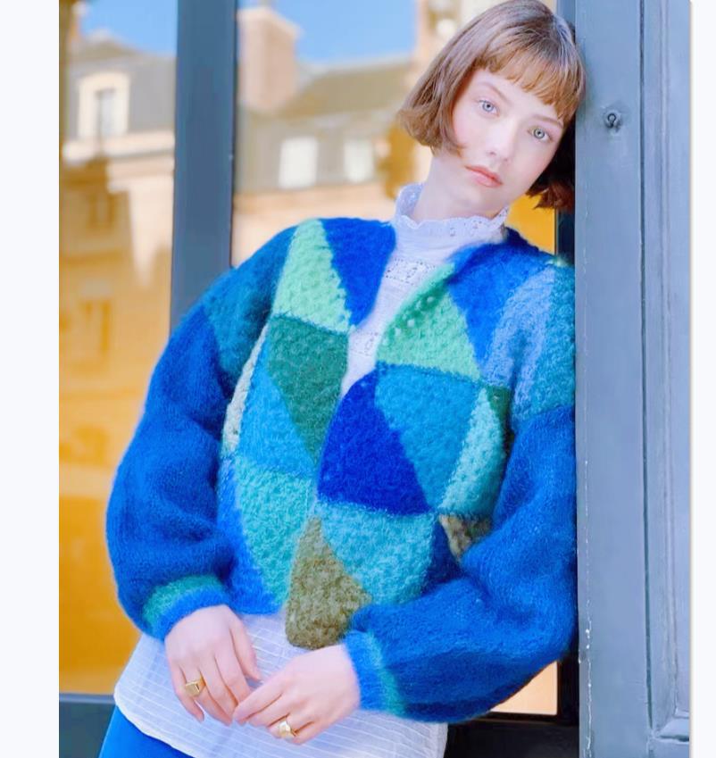 Femke | Vibrant Knitted Wool Sweater