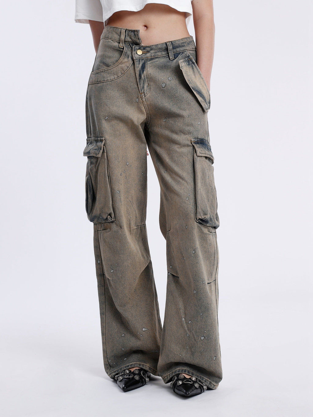 Femke | Retro Deep-Wash Denim Jeans