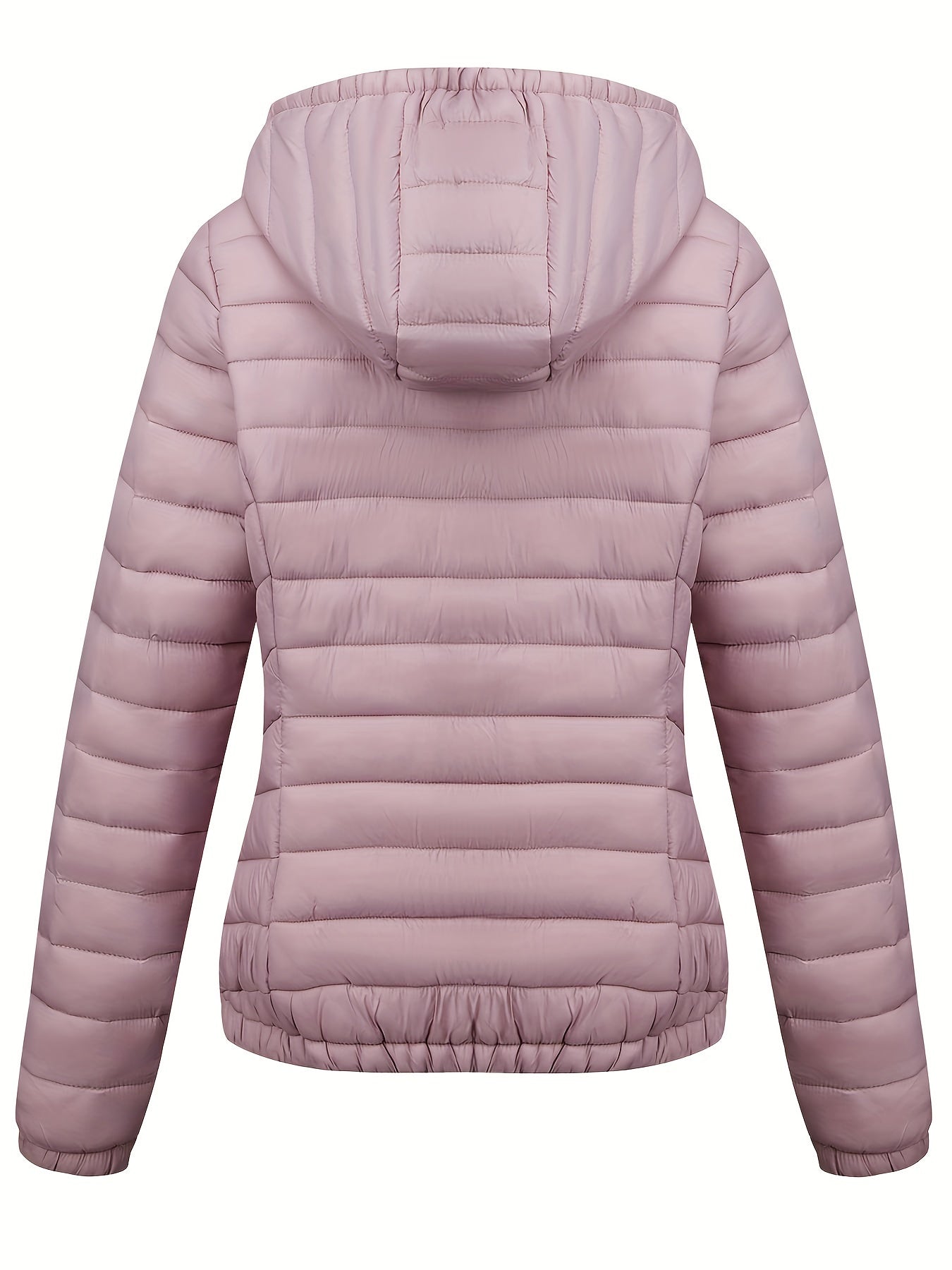 Fien | Angled Pocket Quilted Puffy Hoodie Jacket