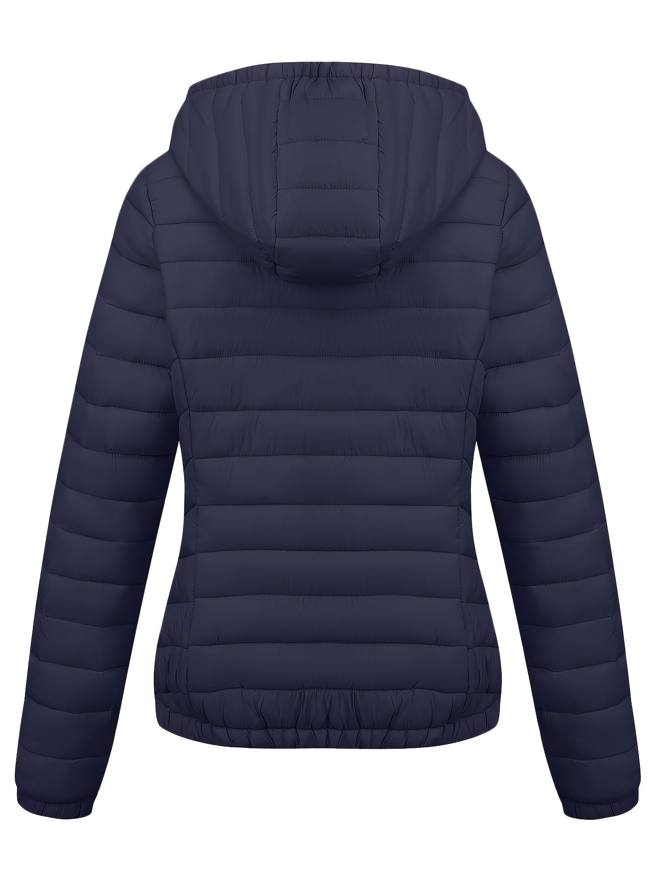 Fien | Angled Pocket Quilted Puffy Hoodie Jacket