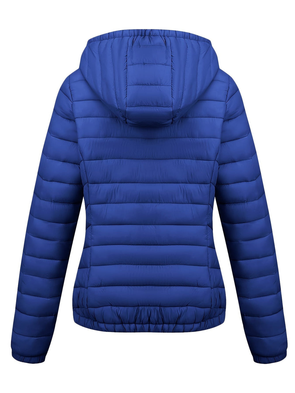 Fien | Angled Pocket Quilted Puffy Hoodie Jacket