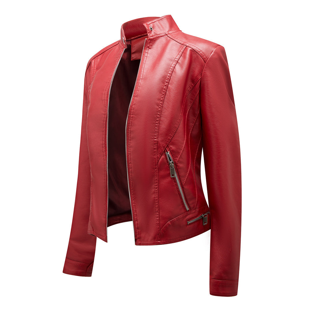 Fleur | Chic Leather Jacket