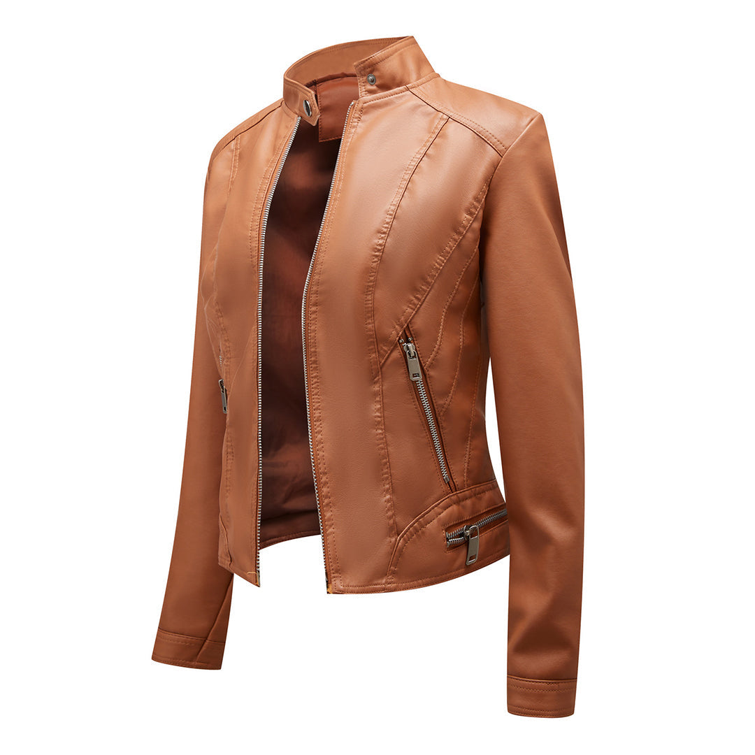 Fleur | Chic Leather Jacket
