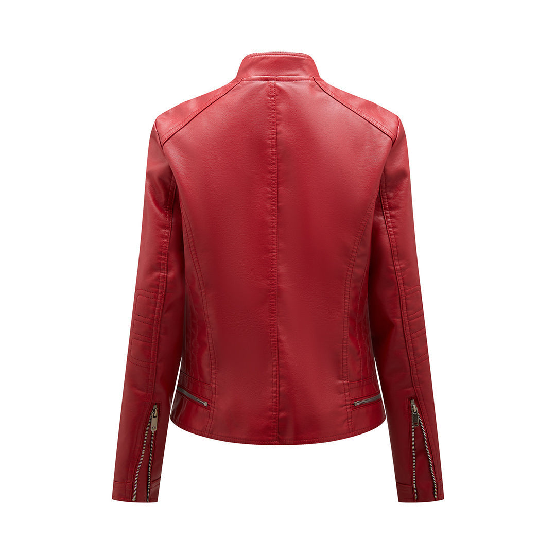 Fleur | Chic Leather Jacket