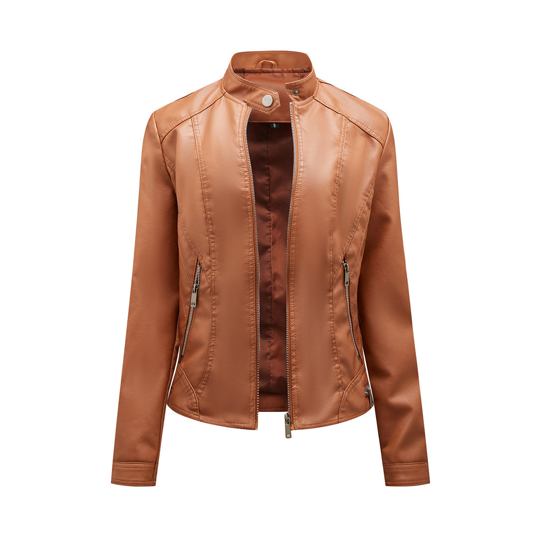 Fleur | Chic Leather Jacket