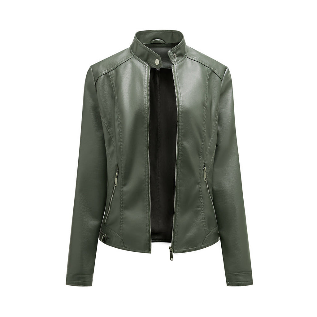 Fleur | Chic Leather Jacket