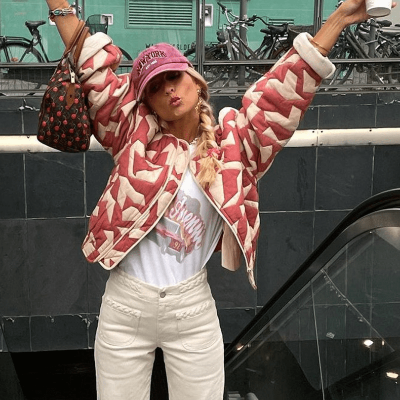Floor | Stylish Women's Jacket | Comfortable & Unique Floral Print Design
