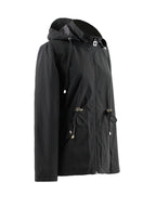 Waterproof Tailored Jacket with Hood for Spring and Autumn