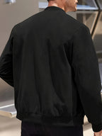 LOMO Men's Autumn Round Collar Jacket