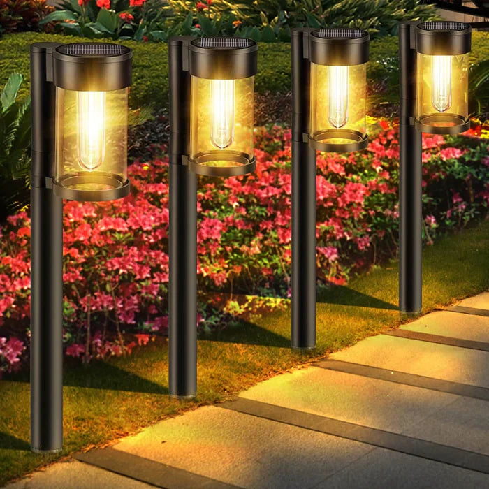 Contemporary Solar Garden Lights - LumiPath