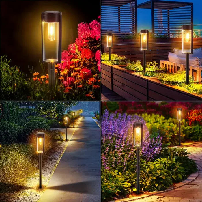 Contemporary Solar Garden Lights - LumiPath