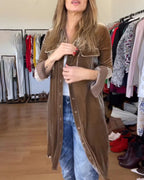 Vibrant Blazer Jacket with Pockets