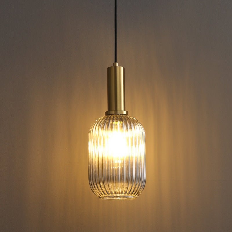 Vintage-Inspired ColorVibe Glass Pendant Light