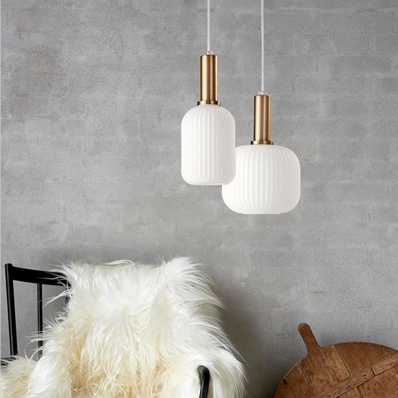 Vintage-Inspired ColorVibe Glass Pendant Light