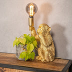 Luxurious GoldenChimp Monkey Table Lamp – Elegant Design