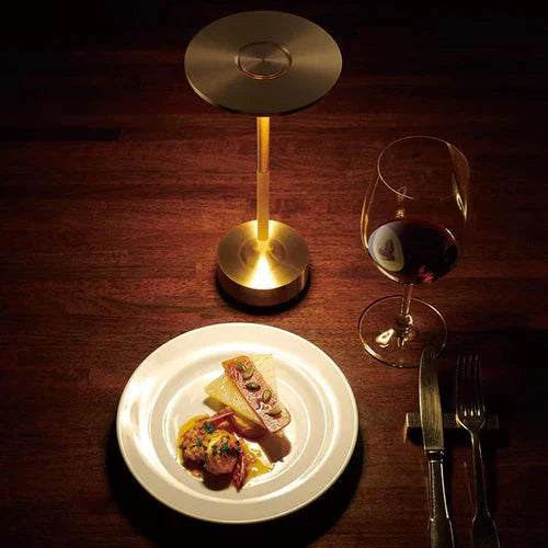 GlowBeam Wireless USB Table Lamp with Charging Capability