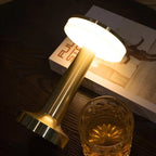 Vintage-Inspired Wireless Table Lamp - LumiBar