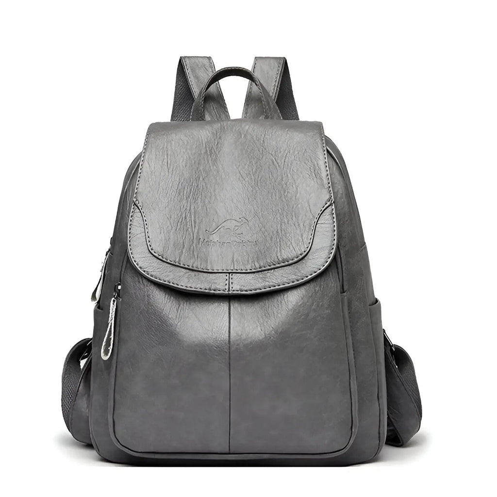 Isabella Classic Leather Backpack for Women