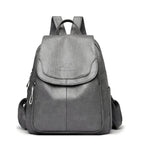 Isabella Classic Leather Backpack for Women