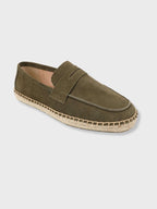 Loafers with Espadrille Style