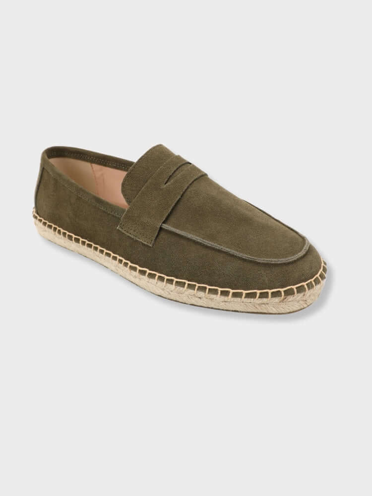 Loafers with Espadrille Style