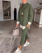 Emerald Turtleneck Sweater