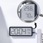 Transparent Screen with Built-in Thermometer Feature