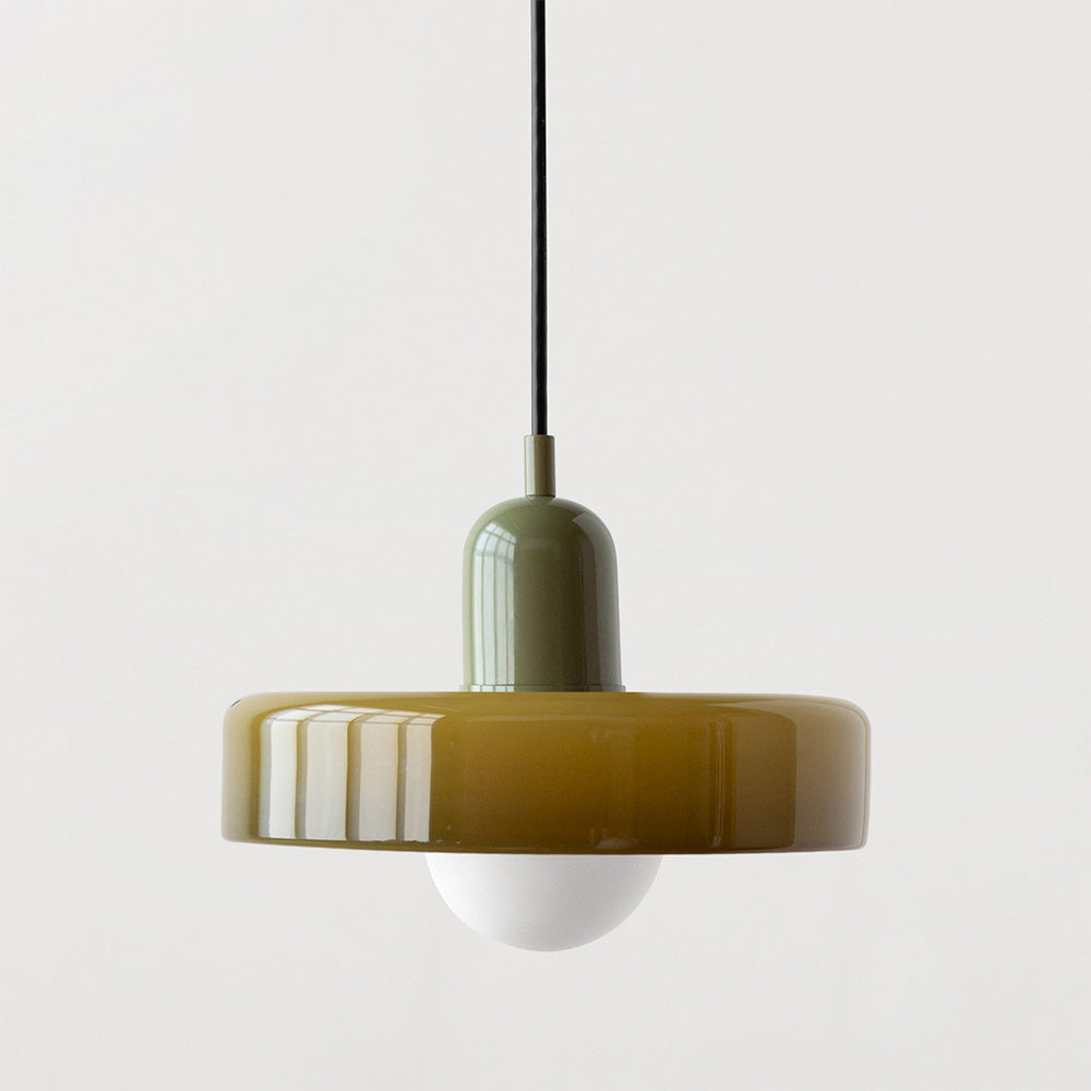 Vibrant Glass Pendant Light - BauLume