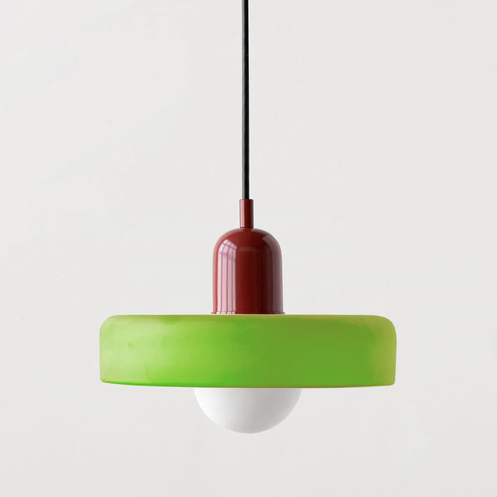 Vibrant Glass Pendant Light - BauLume