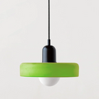 Vibrant Glass Pendant Light - BauLume
