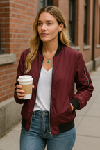 Gwen | Stylish Women's Bomber Jacket