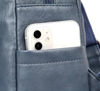 Isabella Classic Leather Backpack for Women