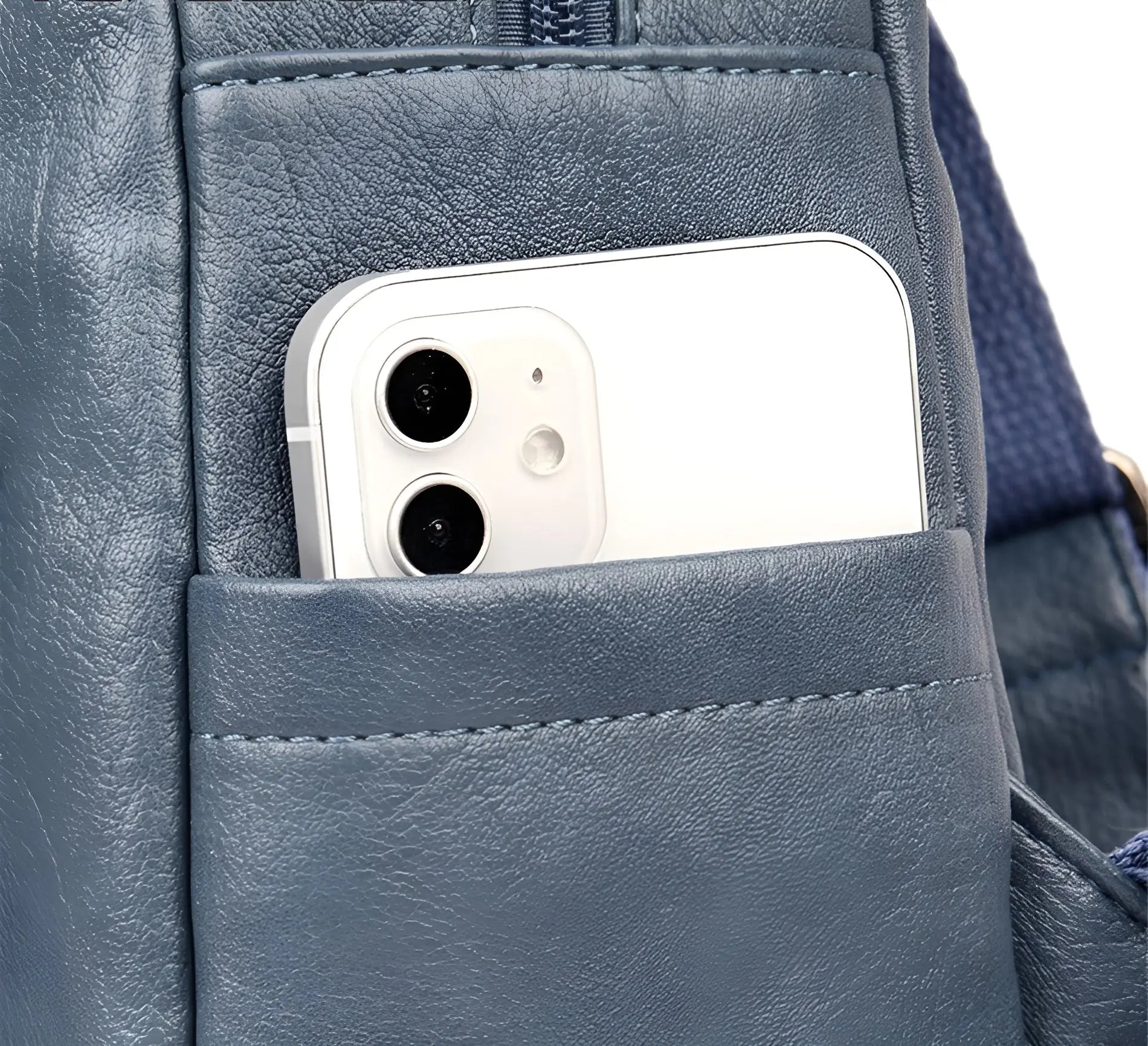 Isabella Classic Leather Backpack for Women