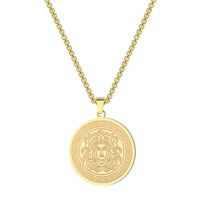 Henky | Medusa Necklace in Gold and Silver