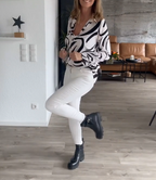 Printed Autumn Blouse