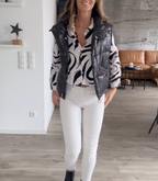 Printed Autumn Blouse
