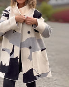 Trendy Long Sleeve Printed Jacket