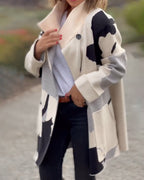 Trendy Long Sleeve Printed Jacket