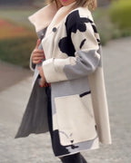 Trendy Long Sleeve Printed Jacket