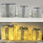 Christmas Decorative Gift Box Trio