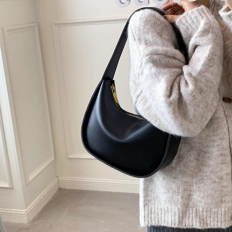 Sleek Minimalist Hobo Shoulder Bag