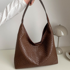 Constance Crocodile-Patterned Shoulder Bag